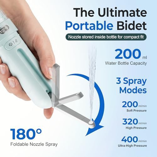 Aqua rechargeable travel bidet for women — photo 5