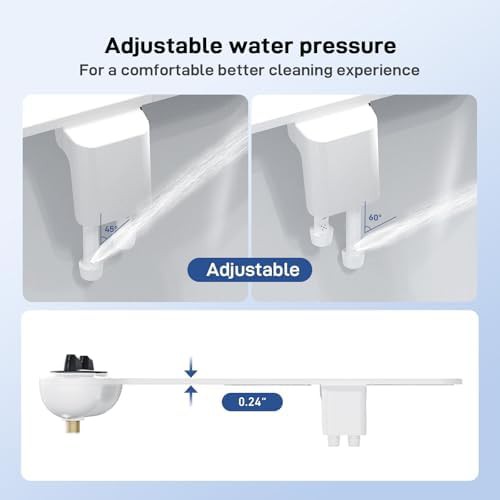 Dual nozzle bidet attachment for feminine wash — photo 4
