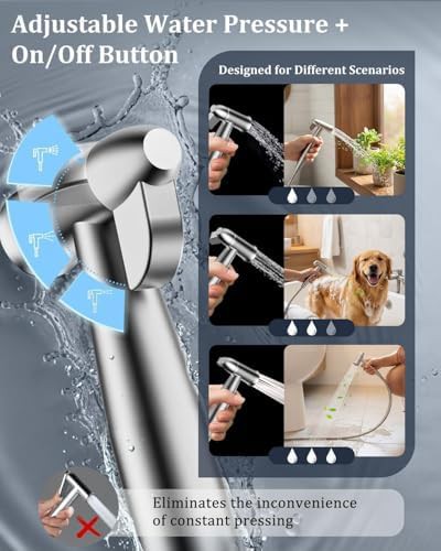 Handheld bidet sprayer with integrated water filter — photo 4