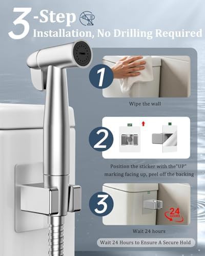 Handheld bidet sprayer with integrated water filter — photo 5