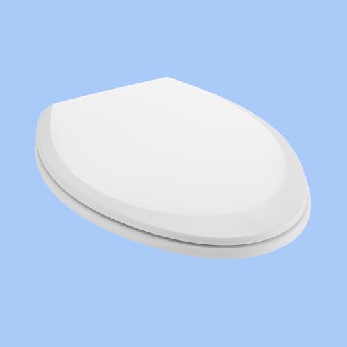 Elongated Toilet Seat with Soft-Close