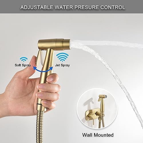 Brass hot and cold mixer sprayer — photo 3