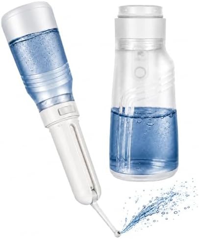 Dual nozzle rechargeable bidet 400ml tank