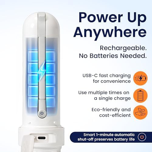 Dual nozzle rechargeable bidet 400ml tank — photo 4