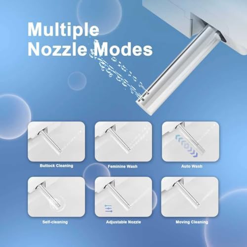 Elongated electric bidet seat with wireless remote — photo 3