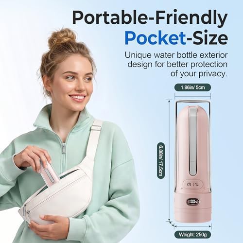 Pink rechargeable bidet for postpartum care — photo 4