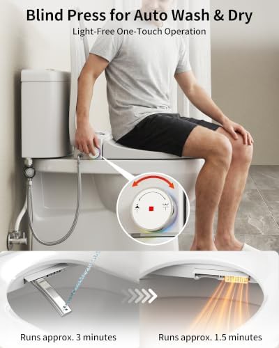 Smart elongated bidet seat with remote — photo 4