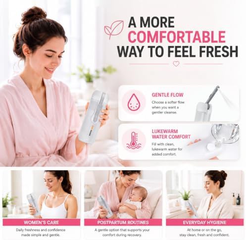 Rechargeable electric portable bidet for travel — photo 4