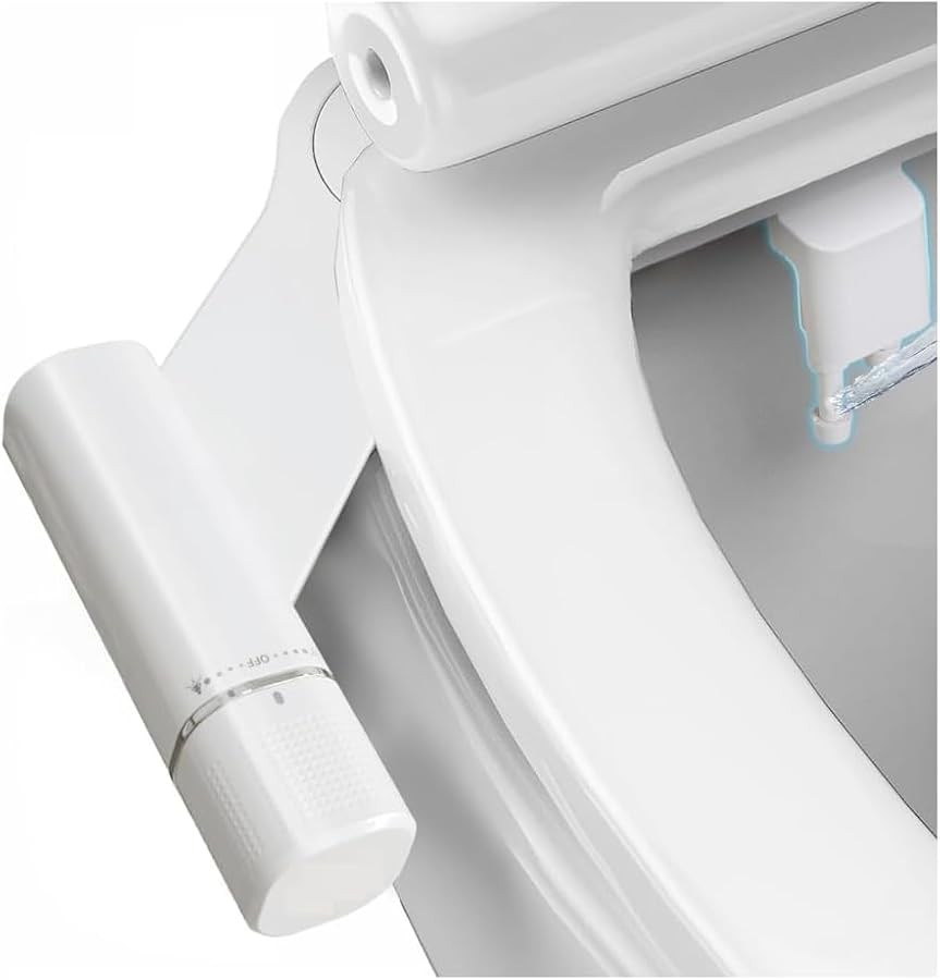 Basic ultra slim non electric bidet