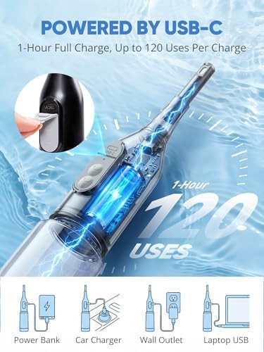 Black rechargeable electric peri bottle — photo 4