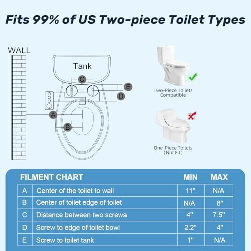 White self cleaning bidet attachment — photo 3