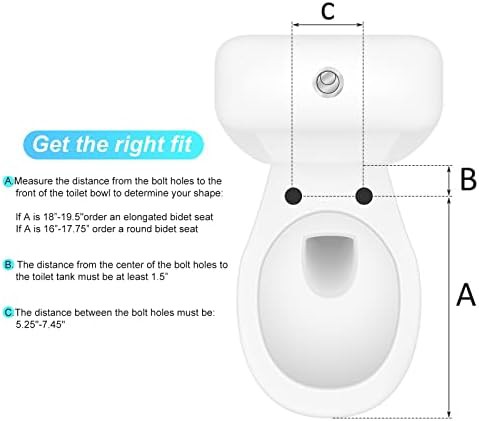 Elongated dual nozzle non electric seat — photo 5
