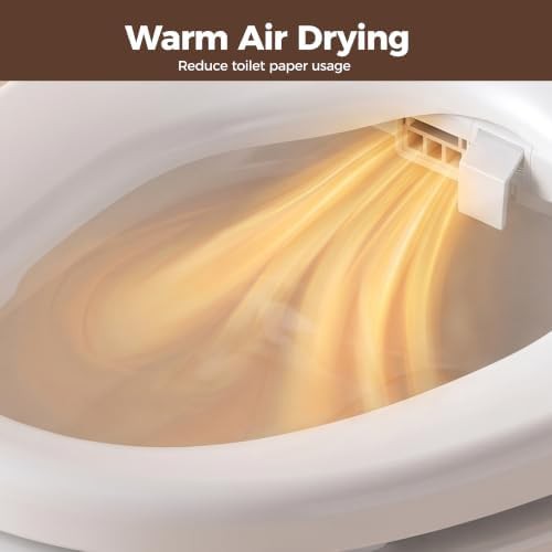 Heated round bidet toilet seat model 236d — photo 5