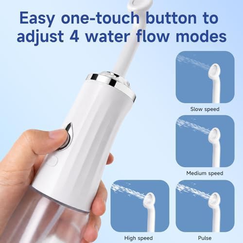 White electric portable bidet with nozzles — photo 4