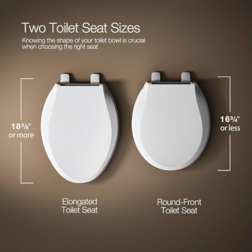 Round front electric bidet toilet seat — photo 5