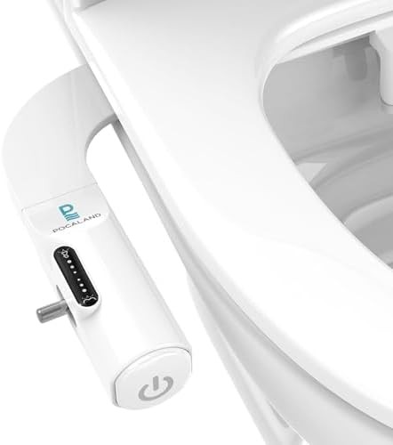 Cold water bidet with dual nozzle pressure control