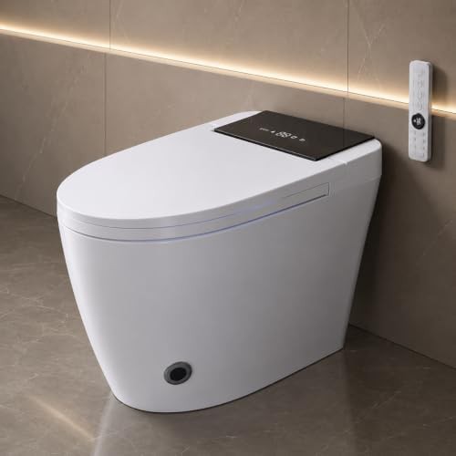 Electric Smart Toilet with Dual Flush