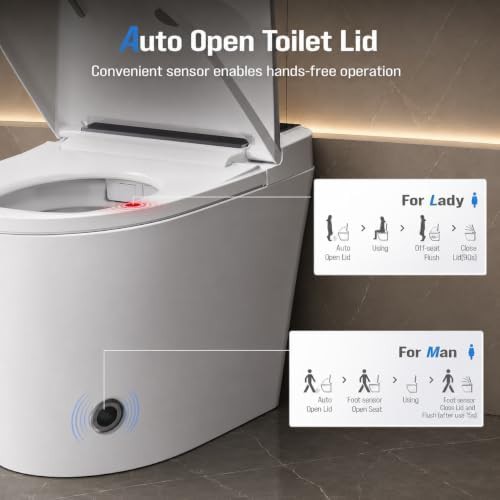Electric Smart Toilet with Dual Flush — photo 3