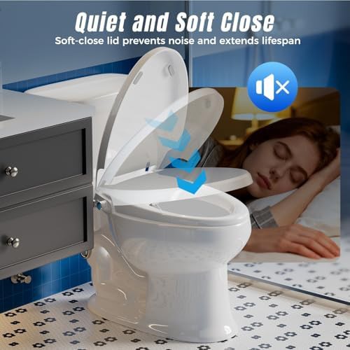 Manual dual nozzle elongated bidet seat — photo 5