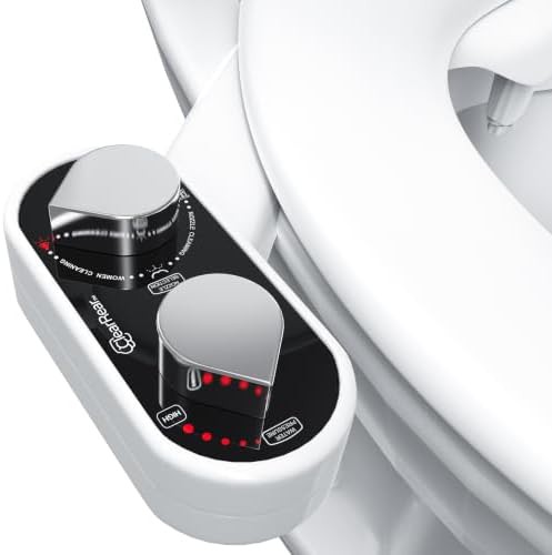 Dual nozzle bidet with leak proof connectors