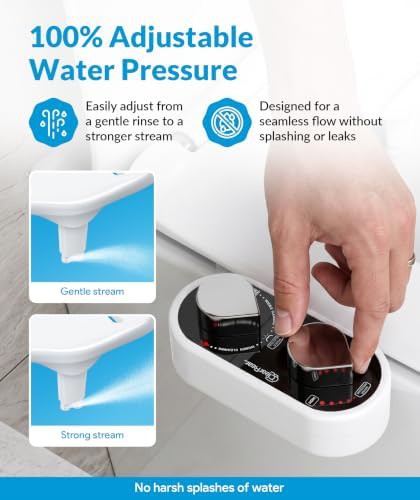 Dual nozzle bidet with leak proof connectors — photo 5