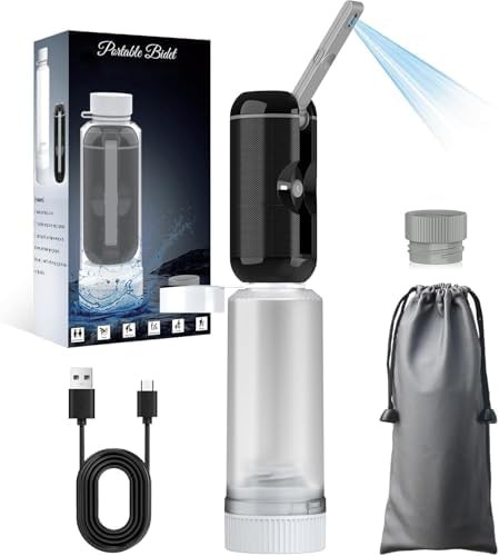 Jutimer waterproof rechargeable travel bidet sprayer