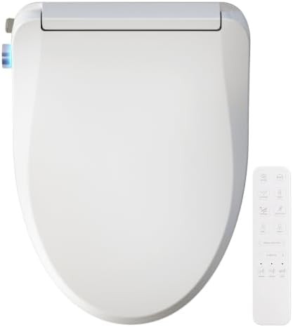 Ultra slim electric heated bidet seat