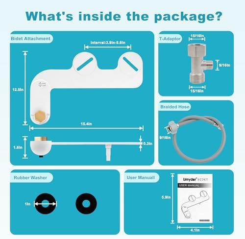 Self cleaning bidet attachment for toilets — photo 4