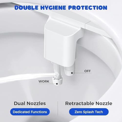 Dual nozzle cold water bidet attachment — photo 3