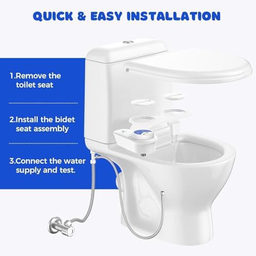 Dual nozzle cold water bidet attachment — photo 4