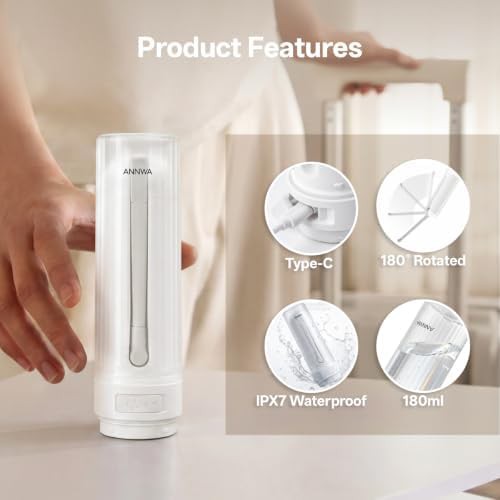 Electric rechargeable portable bidet for travel — photo 4