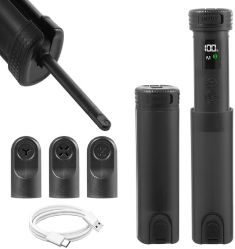 Portable electric travel bidet in black