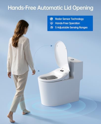 Smart electric seat with auto open lid — photo 2