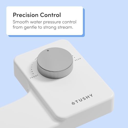 Fresh dual nozzle cool water bidet with silver knob — photo 4