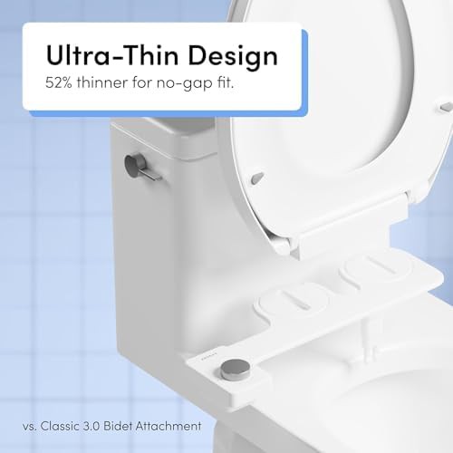 Fresh dual nozzle cool water bidet with silver knob — photo 5