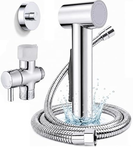 Handheld toilet bidet sprayer with magnetic mount