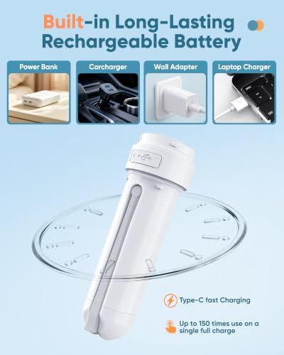 Portable electric travel bidet sprayer 400ml — photo 5