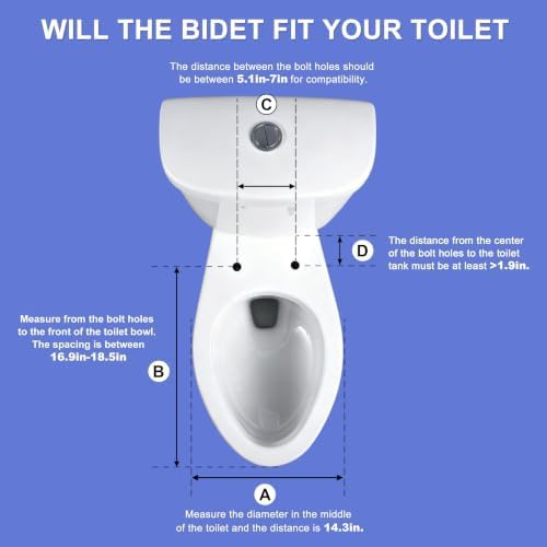Elongated non-electric bidet toilet seat — photo 5
