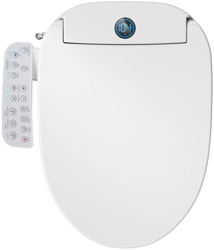 Elongated Heated Seat and Warm Air Dryer