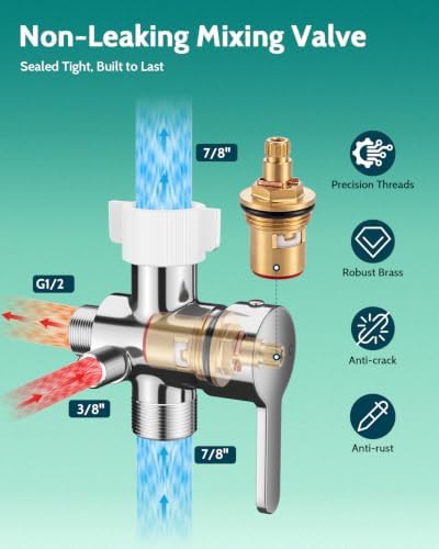 LUFEIDRA hot and cold brass bidet sprayer — photo 4