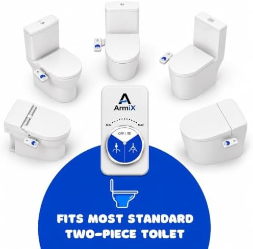Non-electric bidet attachment with dual nozzles — photo 4