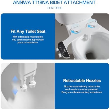 Hot and cold water bidet attachment — photo 5