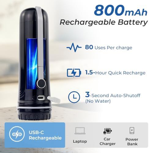 Handheld electric bidet with 380ml tank — photo 3