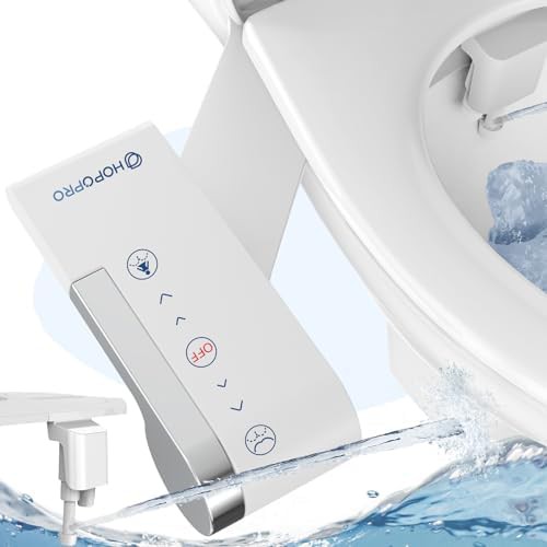 Dual nozzle bidet for feminine wash