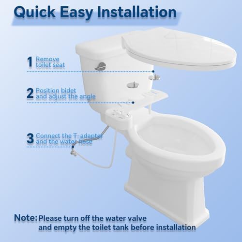 Hot and cold bidet attachment — photo 4
