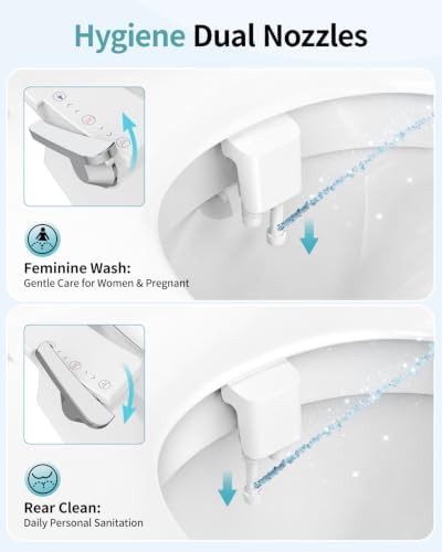 Ultra slim self cleaning bidet attachment — photo 3