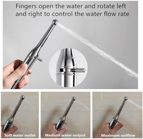 Brass handheld bidet sprayer with mixer — photo 5