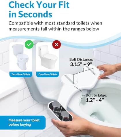 Bidet attachment with adjustable water spray — photo 3