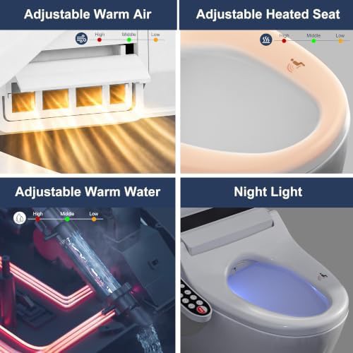 Combier round electric bidet seat side control — photo 4