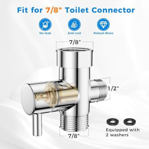 Chrome handheld bidet and diaper sprayer — photo 5